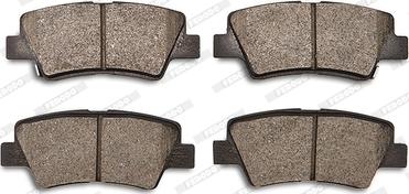 Ferodo FDB4833-D - Brake Pad Set, disc brake autospares.lv