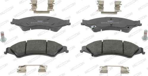 Ferodo FDB4832 - Brake Pad Set, disc brake autospares.lv