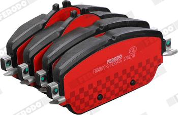 Ferodo FDB4870-S - Brake Pad Set, disc brake autospares.lv