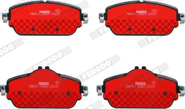 Ferodo FDB4870-S - Brake Pad Set, disc brake autospares.lv