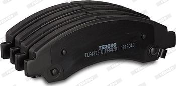 Ferodo FDB4392-D - Brake Pad Set, disc brake autospares.lv