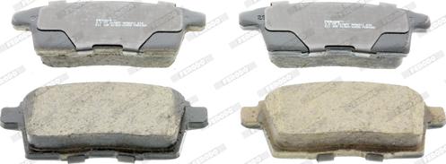 Ferodo FDB4366 - Brake Pad Set, disc brake autospares.lv