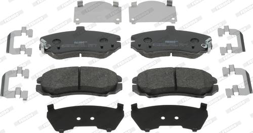 Ferodo FDB4303 - Brake Pad Set, disc brake autospares.lv