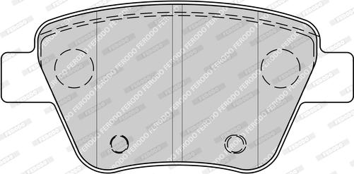 Ferodo FDB4316-D - Brake Pad Set, disc brake autospares.lv