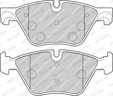 Ferodo FDB4380-D - Brake Pad Set, disc brake autospares.lv