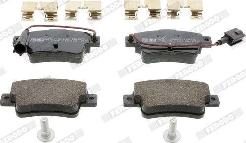 Ferodo FDB4325 - Brake Pad Set, disc brake autospares.lv