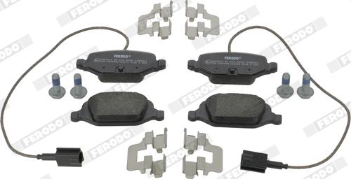 Ferodo FDB4321 - Brake Pad Set, disc brake autospares.lv