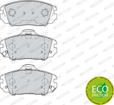 Ferodo FDB4246 - Brake Pad Set, disc brake autospares.lv