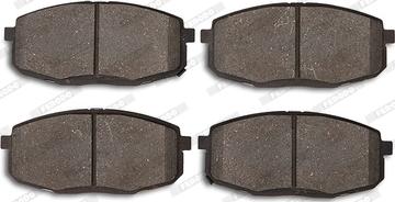 Ferodo FDB4242-D - Brake Pad Set, disc brake autospares.lv