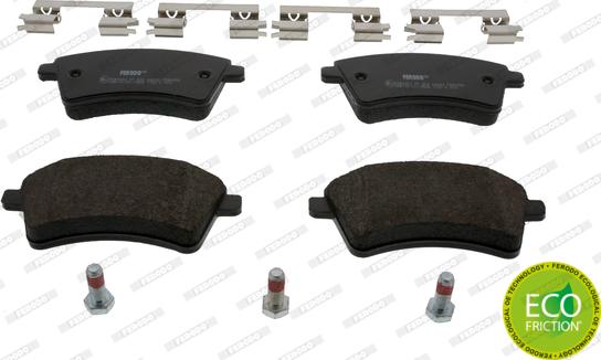 Ferodo FDB4256 - Brake Pad Set, disc brake autospares.lv