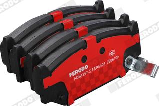 Ferodo FDB4257-S - Brake Pad Set, disc brake autospares.lv