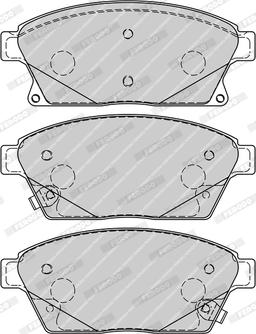 Ferodo FDB4264-D - Brake Pad Set, disc brake autospares.lv