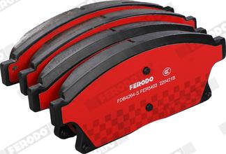 Ferodo FDB4264-S - Brake Pad Set, disc brake autospares.lv