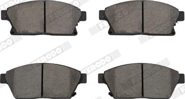 Ferodo FDB4264-S - Brake Pad Set, disc brake autospares.lv