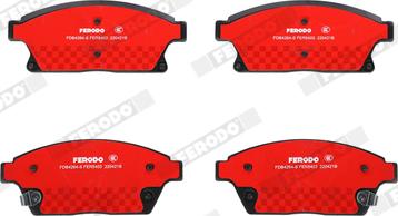 Ferodo FDB4264-S - Brake Pad Set, disc brake autospares.lv