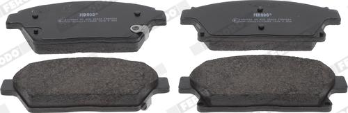 Ferodo FDB4264 - Brake Pad Set, disc brake autospares.lv