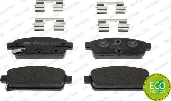 Ferodo FDB4265 - Brake Pad Set, disc brake autospares.lv