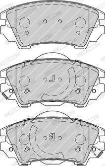 Ferodo FDB4208-D - Brake Pad Set, disc brake autospares.lv