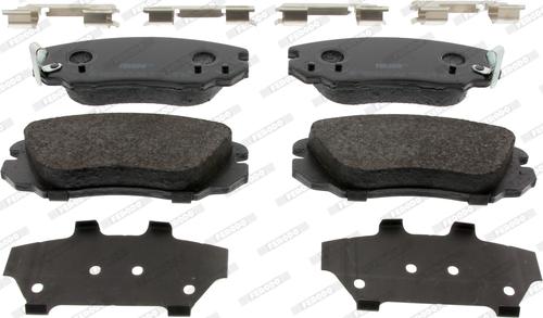 Ferodo FDB4207 - Brake Pad Set, disc brake autospares.lv