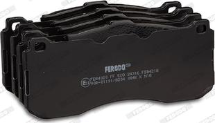 Ferodo FDB4218 - Brake Pad Set, disc brake autospares.lv