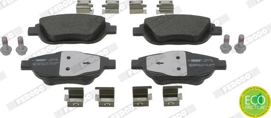 Ferodo FDB4288 - Brake Pad Set, disc brake autospares.lv