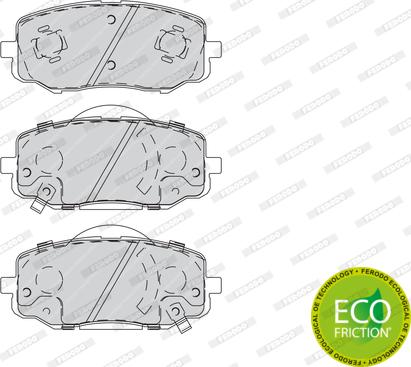 Ferodo FDB4234 - Brake Pad Set, disc brake autospares.lv