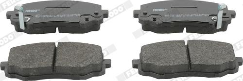 Ferodo FDB4234 - Brake Pad Set, disc brake autospares.lv