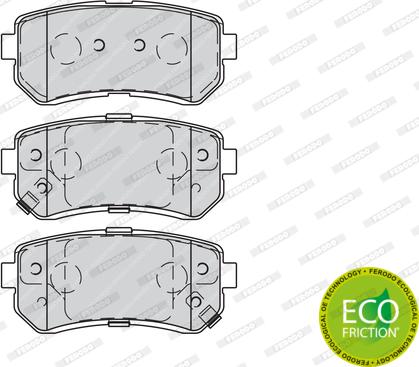 Ferodo FDB4235 - Brake Pad Set, disc brake autospares.lv