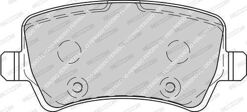 Ferodo FDB4237-D - Brake Pad Set, disc brake autospares.lv