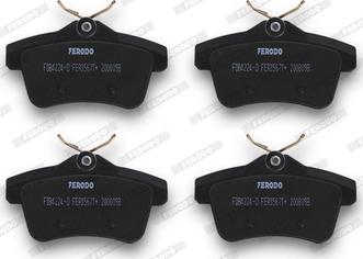 Ferodo FDB4224-D - Brake Pad Set, disc brake autospares.lv