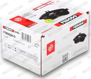 Ferodo FDB4224-D - Brake Pad Set, disc brake autospares.lv