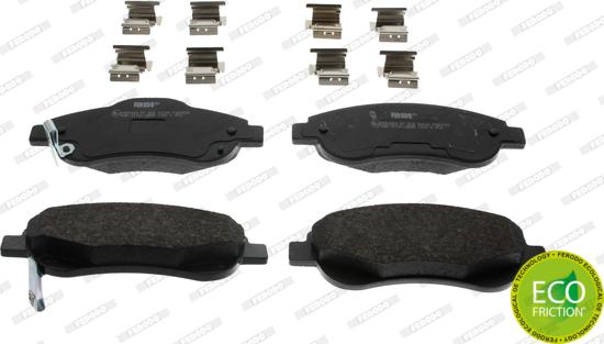 Ferodo FDB4228 - Brake Pad Set, disc brake autospares.lv