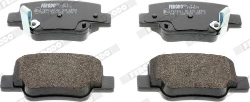 Ferodo FDB4275 - Brake Pad Set, disc brake autospares.lv