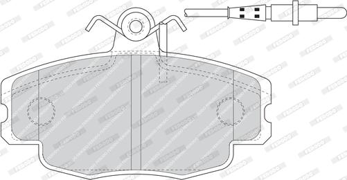 Ferodo FDB4754 - Brake Pad Set, disc brake autospares.lv