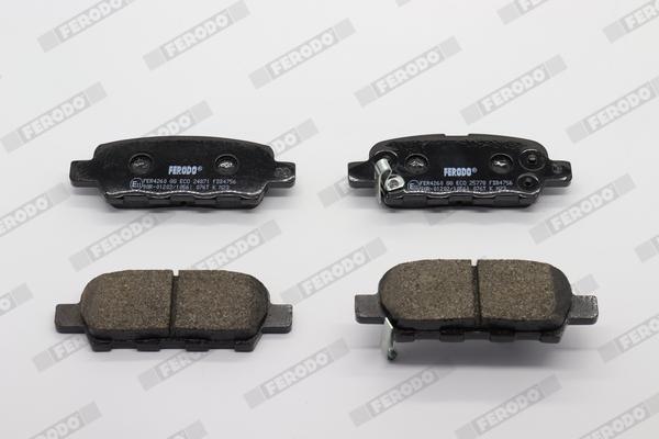 Ferodo FDB4756 - Brake Pad Set, disc brake autospares.lv