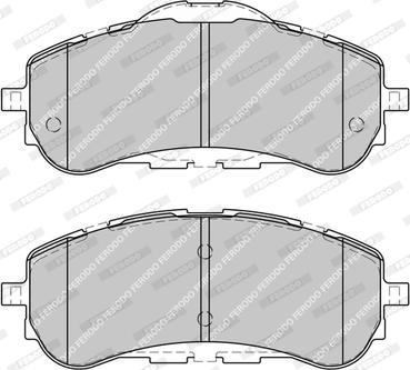 Ferodo FDB4764-D - Brake Pad Set, disc brake autospares.lv