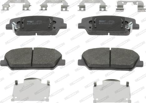 Ferodo FDB4703 - Brake Pad Set, disc brake autospares.lv