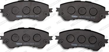 Ferodo FDB4710-D - Brake Pad Set, disc brake autospares.lv