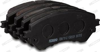 Ferodo FDB4710-D - Brake Pad Set, disc brake autospares.lv