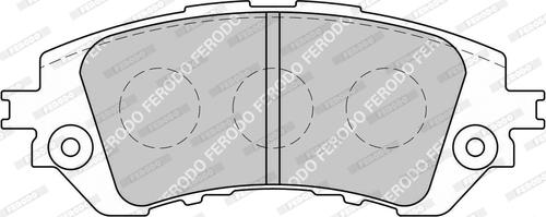 Ferodo FDB4710-D - Brake Pad Set, disc brake autospares.lv