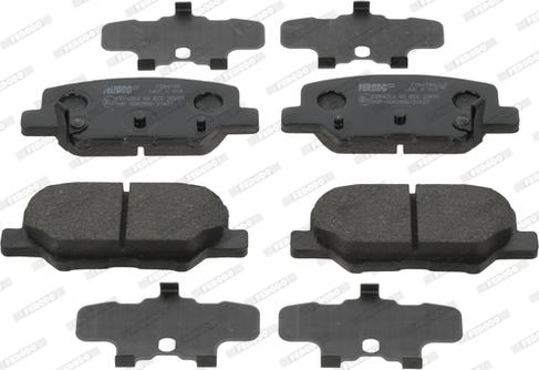 Ferodo FDB4739 - Brake Pad Set, disc brake autospares.lv