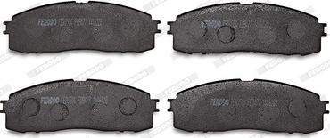 Ferodo FDB477-D - Brake Pad Set, disc brake autospares.lv