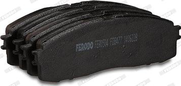 Ferodo FDB477-D - Brake Pad Set, disc brake autospares.lv