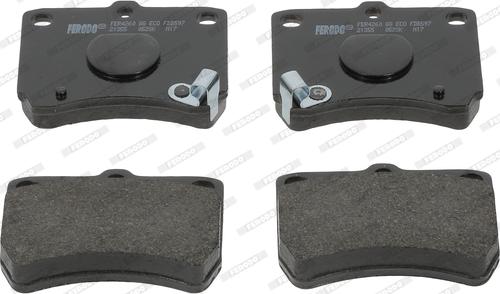 Ferodo FDB597 - Brake Pad Set, disc brake autospares.lv