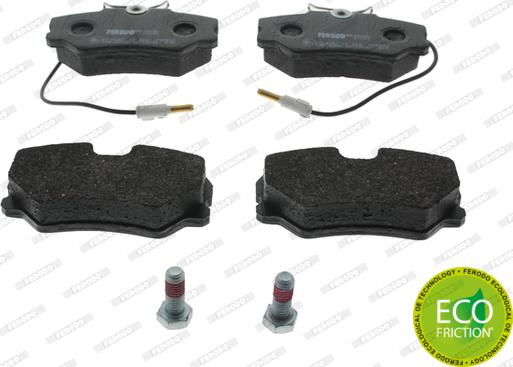 Ferodo FDB540 - Brake Pad Set, disc brake autospares.lv