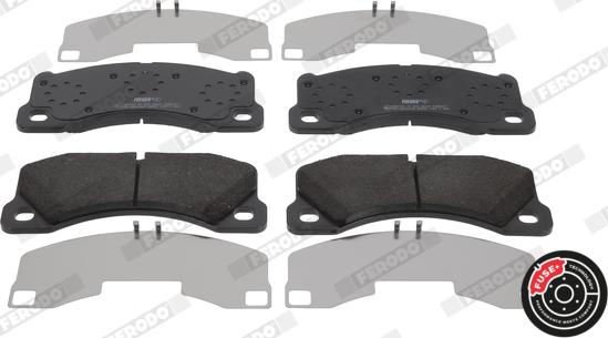 Ferodo FDB5417 - Brake Pad Set, disc brake autospares.lv