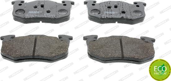 Ferodo FDB558 - Brake Pad Set, disc brake autospares.lv