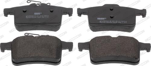 Ferodo FDB5014 - Brake Pad Set, disc brake autospares.lv