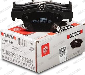 Ferodo FDB5010-D - Brake Pad Set, disc brake autospares.lv