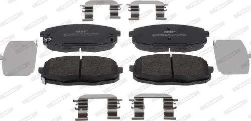 Ferodo FDB5038 - Brake Pad Set, disc brake autospares.lv